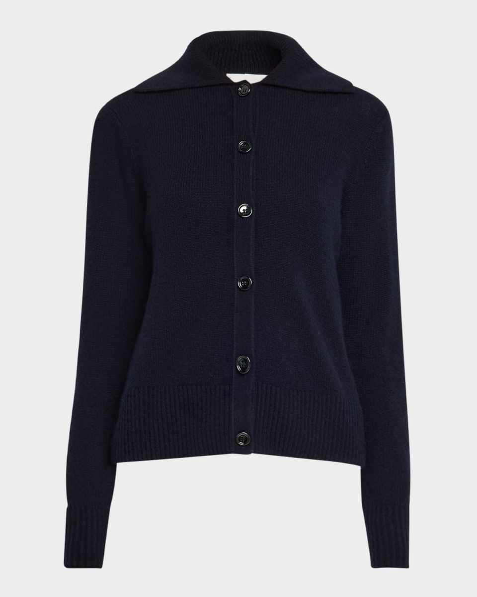 Cashmere Collared Cardigan
